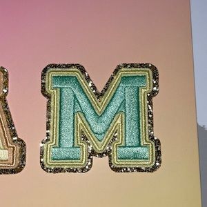 Stoney Clover X Target letter “M” patch